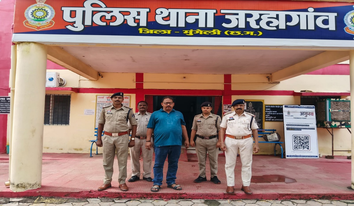 जरहागांव पुलिस की त्वरित कार्रवाई, जानबूझकर एक्सीडेंट करने वाला आरोपी गिरफ्तार